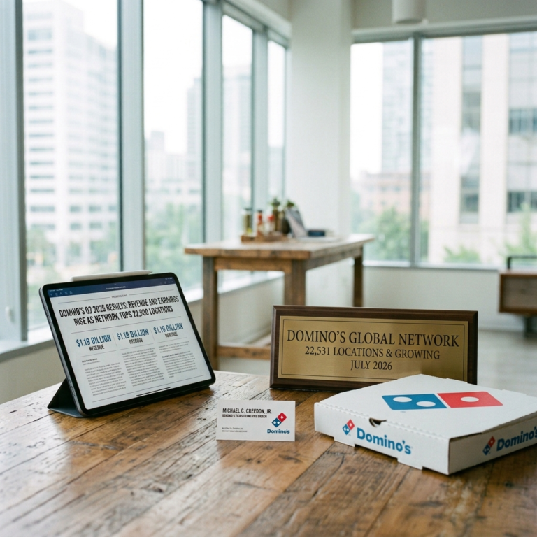 Domino’s Q2 2026 Revenue Rises to $1.19B as Global Store Network Surpasses 22,500 Locations
