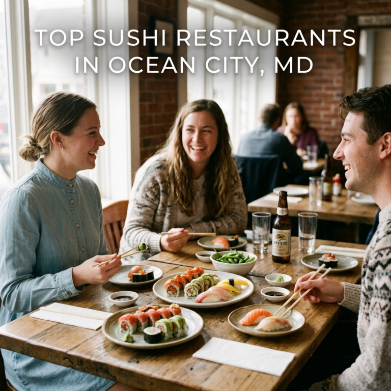 Top Sushi Restaurants In Ocean City, Maryland