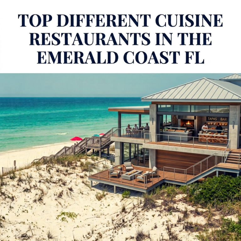 Top Different Cuisine Restaurants In The Emerald Coast, FL